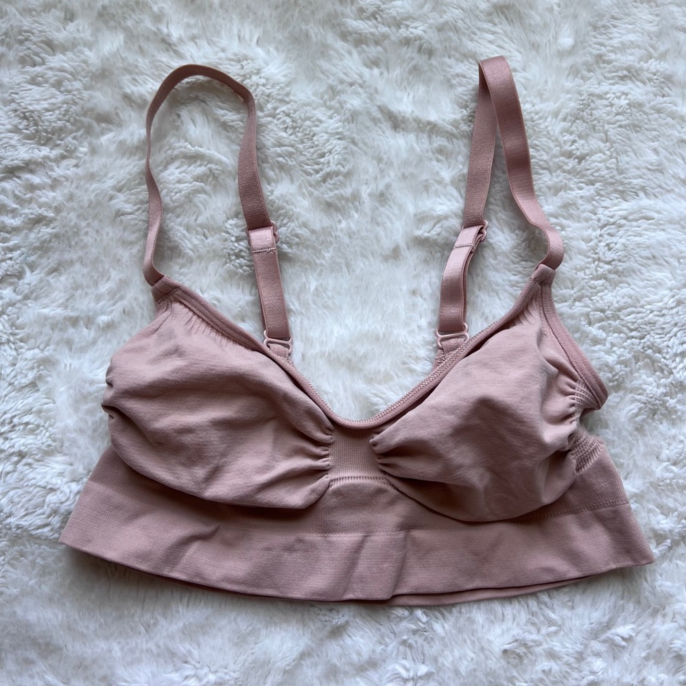 Skims Women's Sculpting Bra Tan Bralette Adjustable Straps S/M SH-BRA-0112 NWOT